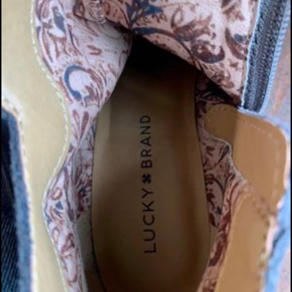 Lucky Brand Suede Booties - Picture 3 of 4